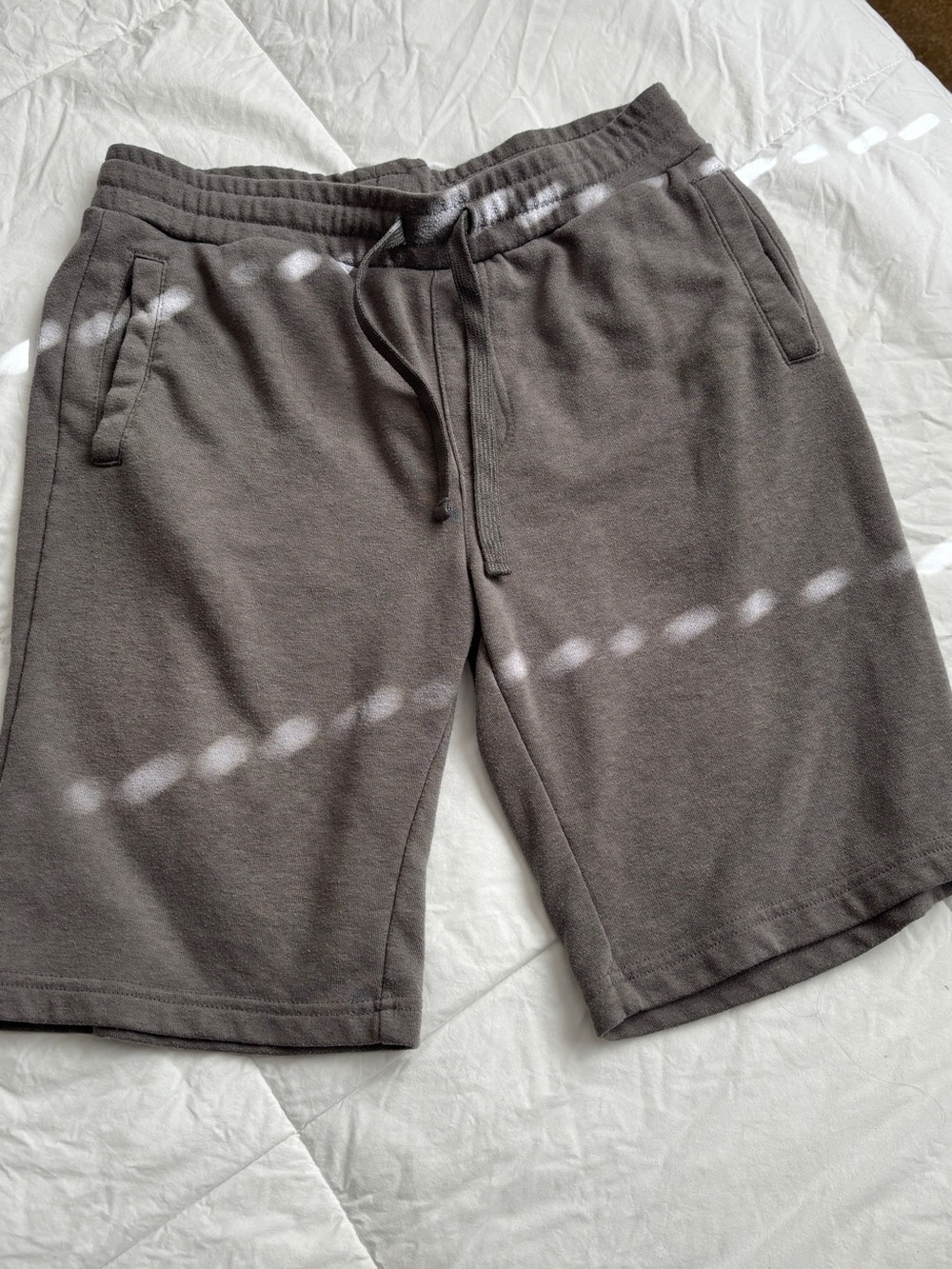 Hollywood The Jeanpeople Men's Relaxed Drawstring Shorts - Charcoal Gray Size M